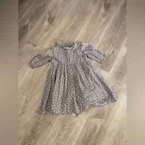 Tocoto Girls 4-5 Star Pattern Dress NWT - retail $120